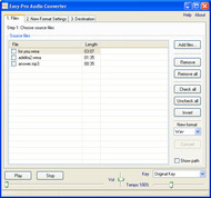 Easy-Pro  Audio Converter screenshot